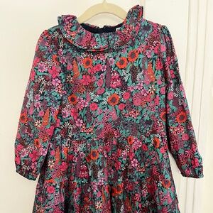 Jacadi Liberty print girls dress